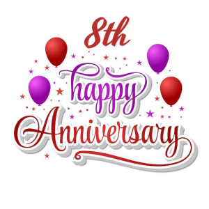 ８th　anniversary🎉
