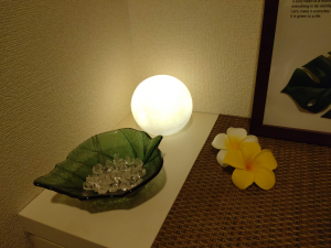 玄関に照明を
